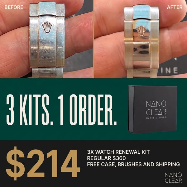 Renew, Clean & Protect Your Luxury Watch