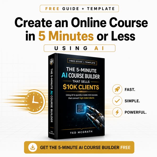 Build Your Course in 5 Minutes