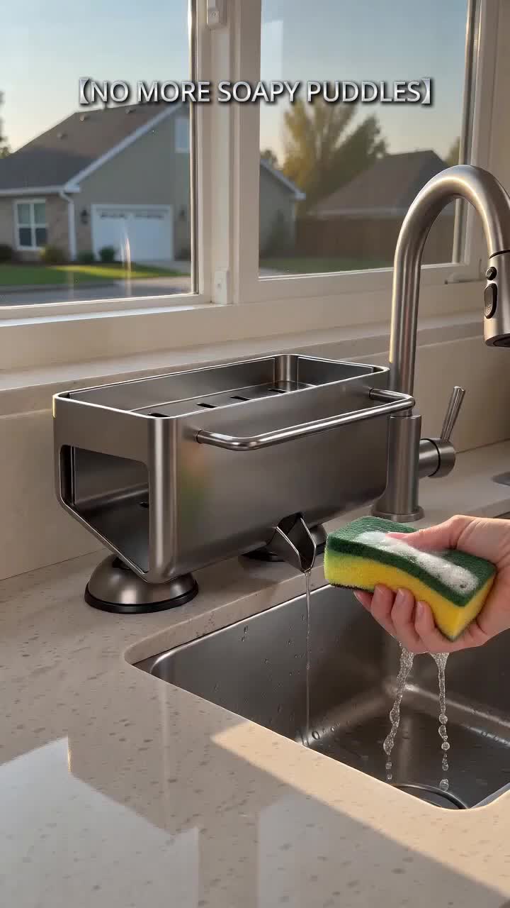 A Simple Way To Keep Your Sink Area Tidy