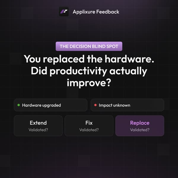 Applixure Feedback | Collect sentiment data from your end-users