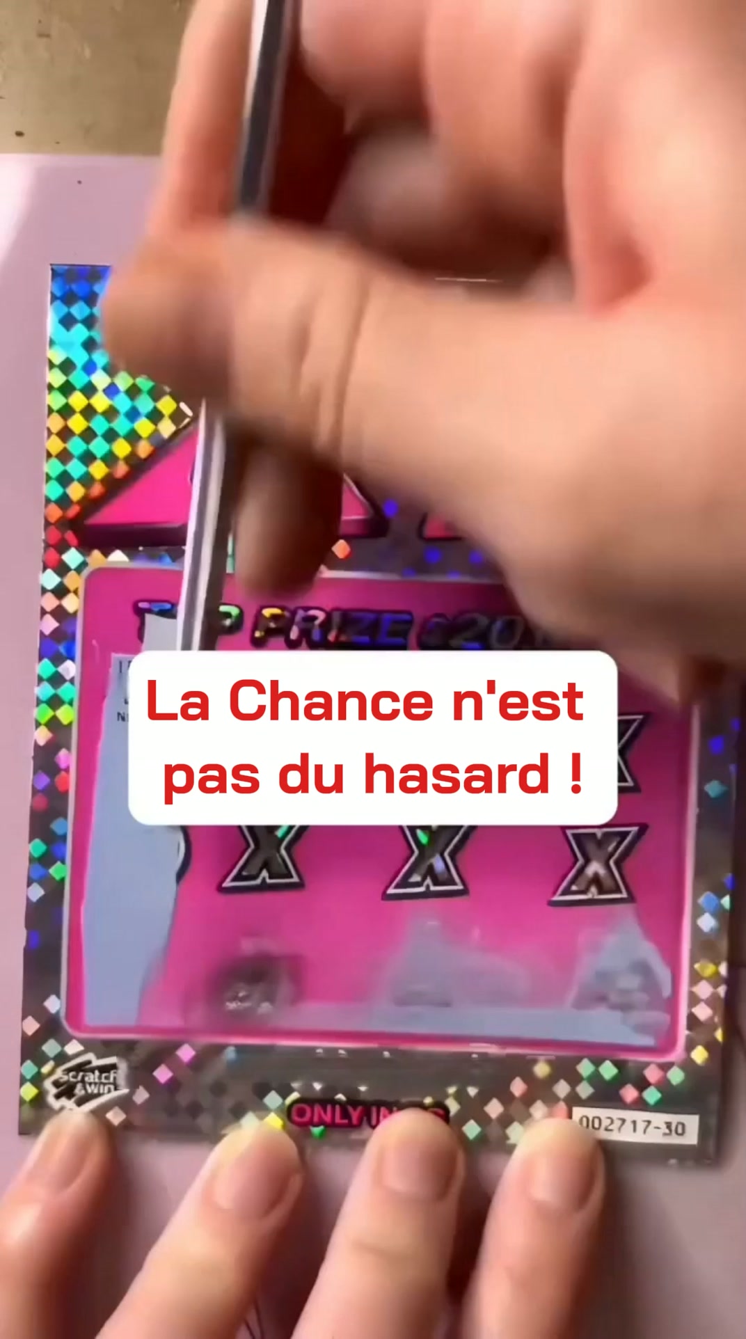 Manifestez votre chance