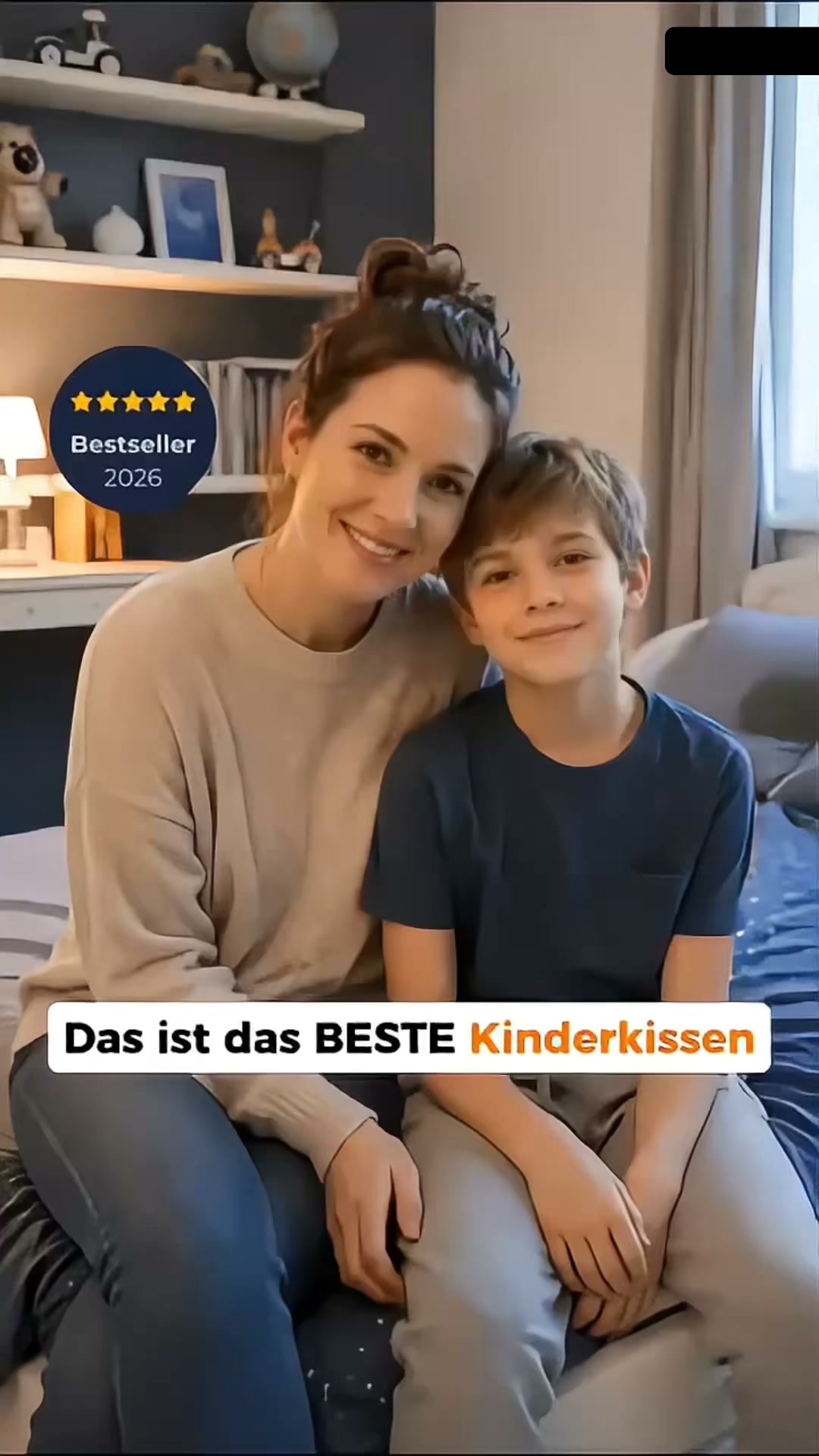 Ergonomisches Kinderkissen · 60 Nächte risikofrei testen