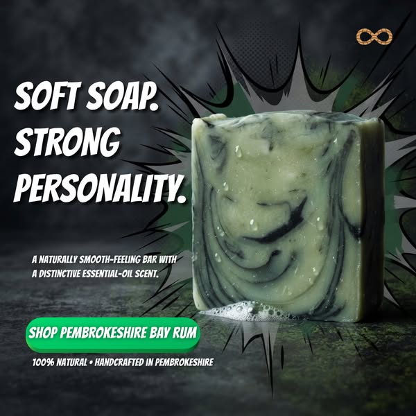 Natural Soap With Serious Character