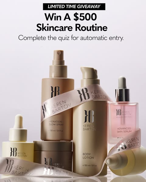 Win a $500 Skincare Routine