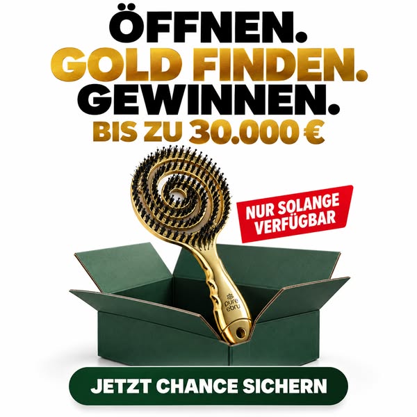 51 Goldene Bürsten – 150.000 € gewinnen