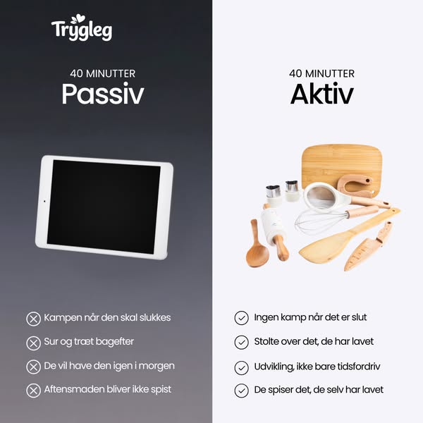 Til små køkkenhjælpere