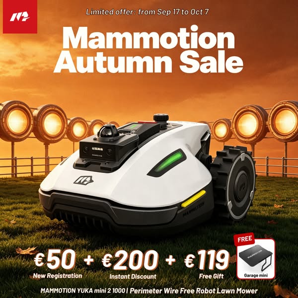Mammotion Autumn Sale
