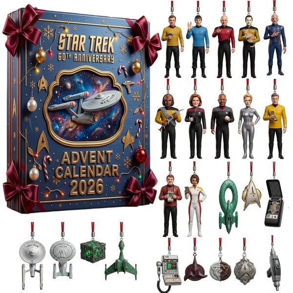 St ar Tr ek 60th Anniversary 2026 Advent Calendar