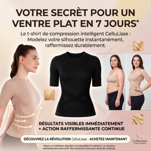 Cellulisse® Tee-Shirt 3D Compression