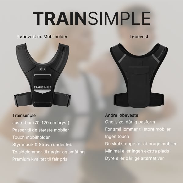 Løbevest til kun 299 kr.