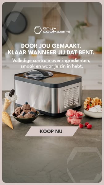 Maak heerlijk ijs zonder wachttijd