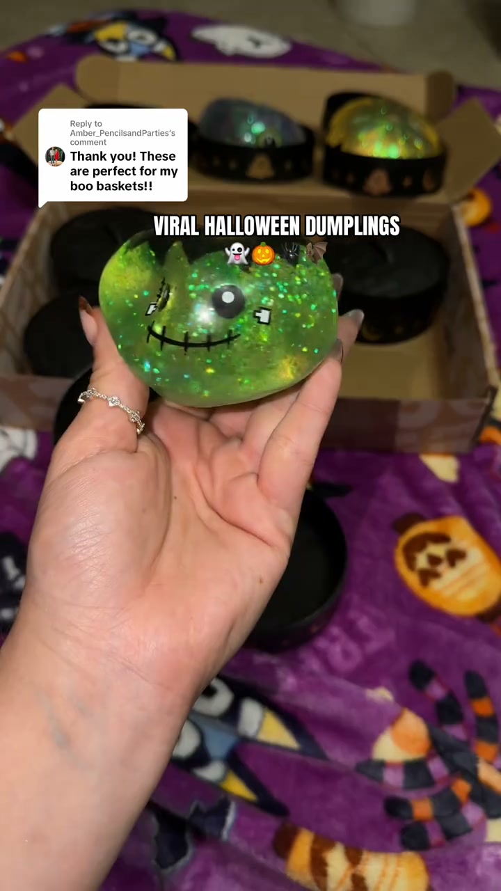 Halloween Dumpling Stress Relief Toys