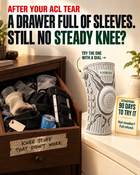 Drawer Full of Knee Sleeves After ACL?