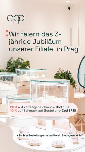 20 % auf Schmuck auf Lager mit Code 3R20