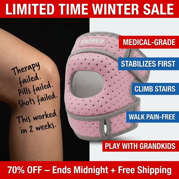 Try Relevo Knee Brace Today!