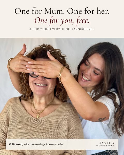 3 for 2 on Tarnish Free Jewellery