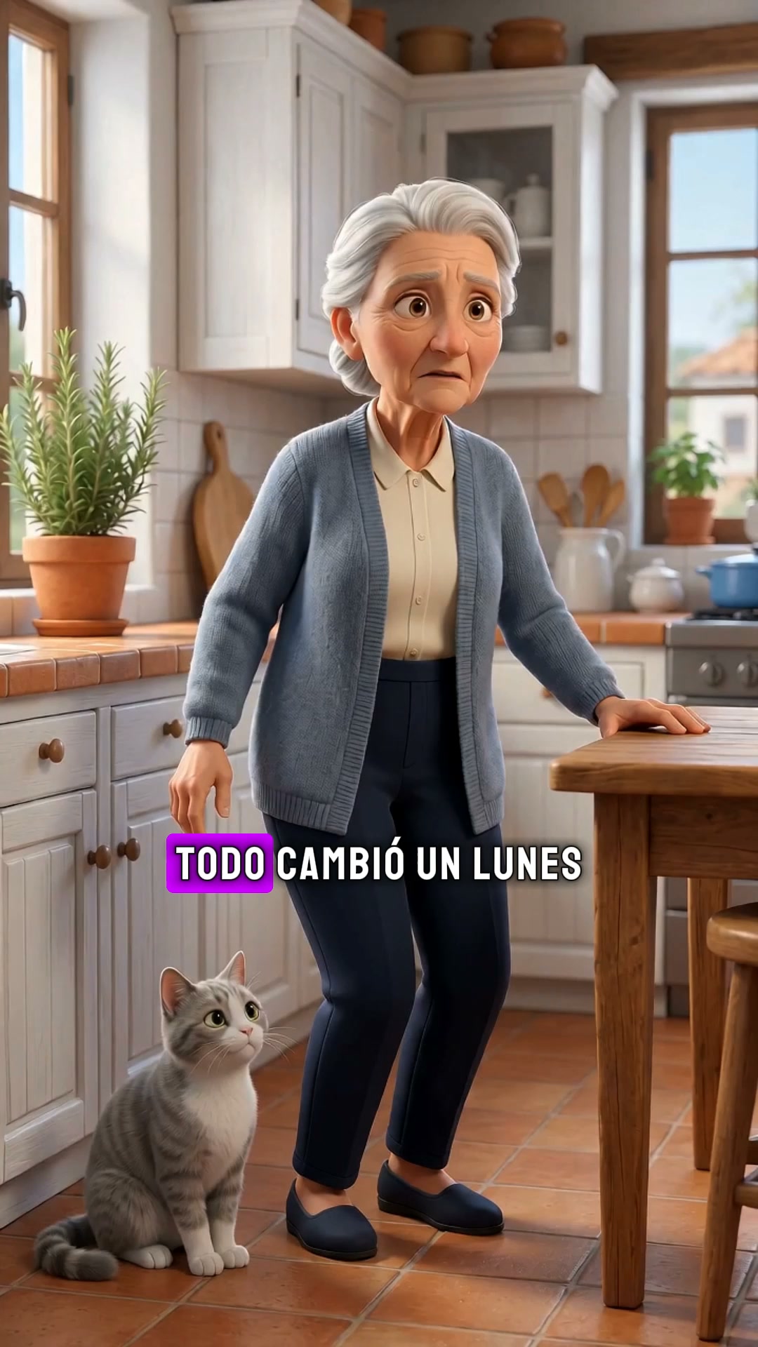 No quería que sus piernas decidieran por ella