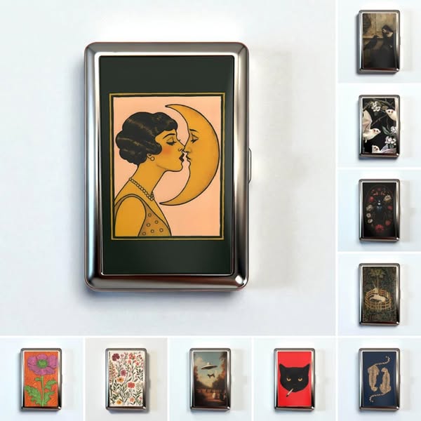Vintage Art Deco Versatile Card & Cash Case