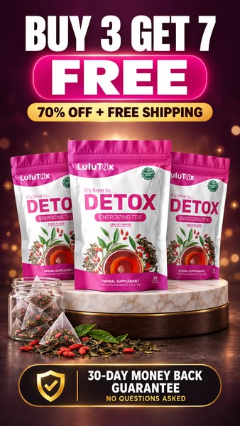 Last Chance: 75% Off Detox Tea