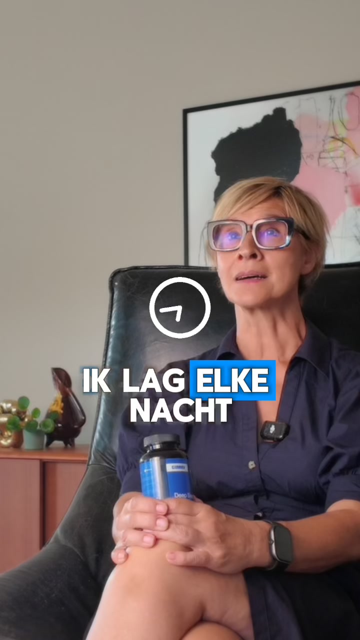 Eén gummie voor het slapengaan