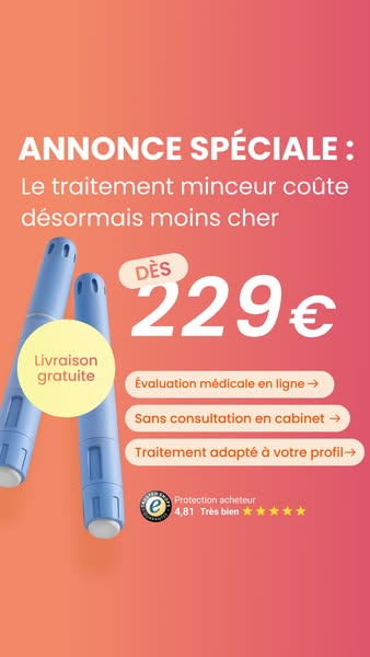GLP 1 - Programme de perte de poids – 29 € de réduction