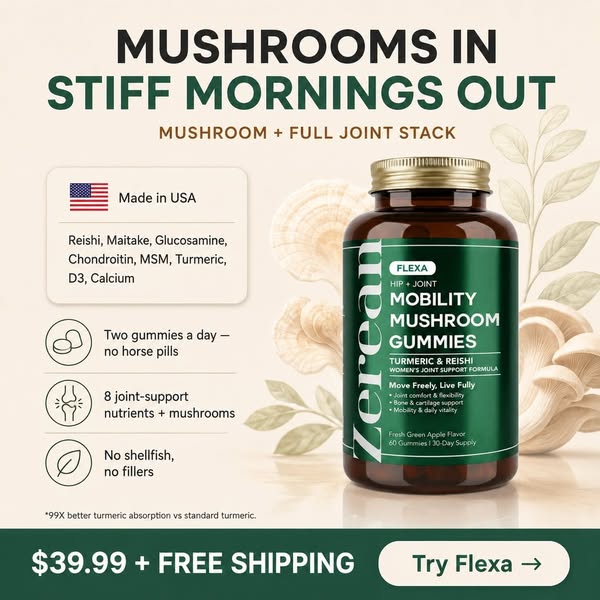 Mushroom + Full Joint Stack, Ships Free