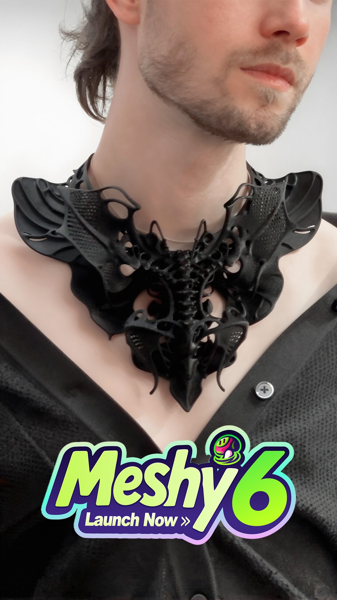 Anúncio de Meshy
