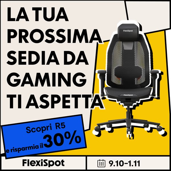 Sedie Gaming FlexiSpot | Risparmia il 30%