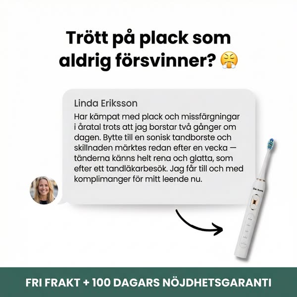 STOPP. Det finns ett smartare sätt att borsta tänderna.