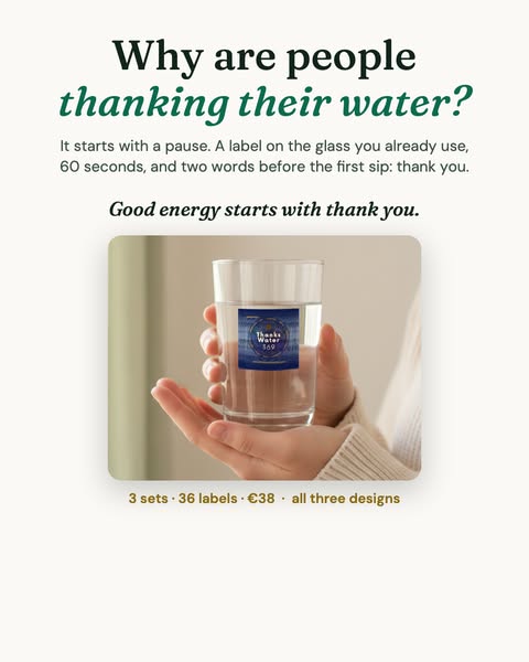 Good energy starts with thank you