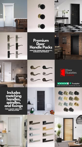 Premium Door Handle Packs | Everything Included