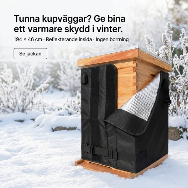 Vintern kan komma. Kupan är redo.
