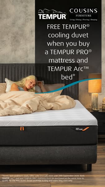 Free TEMPUR® duvet