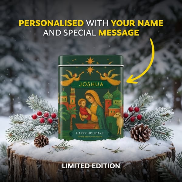 Their Name. Their Tin. Their Christmas.