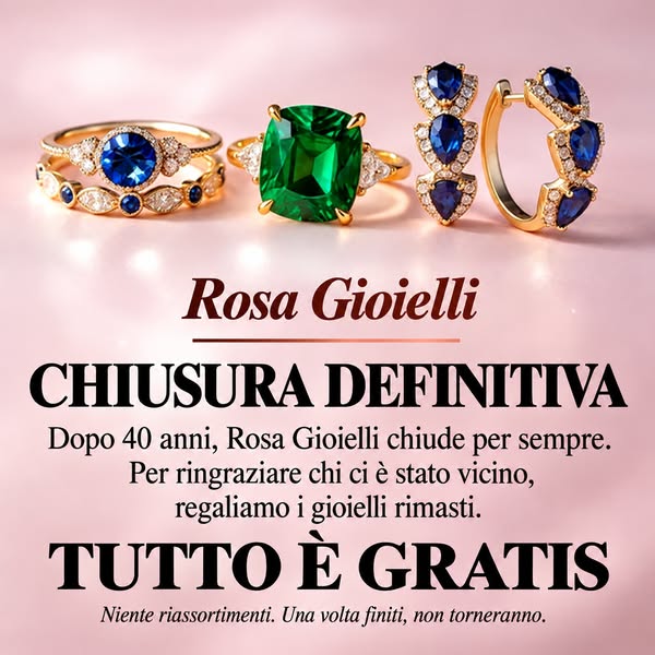 Vendita in occasione del pensionamento