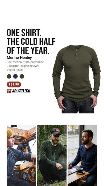 Your cold-weather uniform.