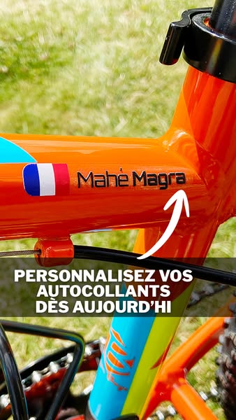 Personnalisez votre vélo avec AceSticker dès aujourd’hui