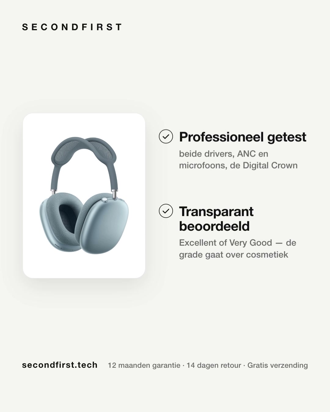 AirPods Max (2024) — 5 kleuren op voorraad