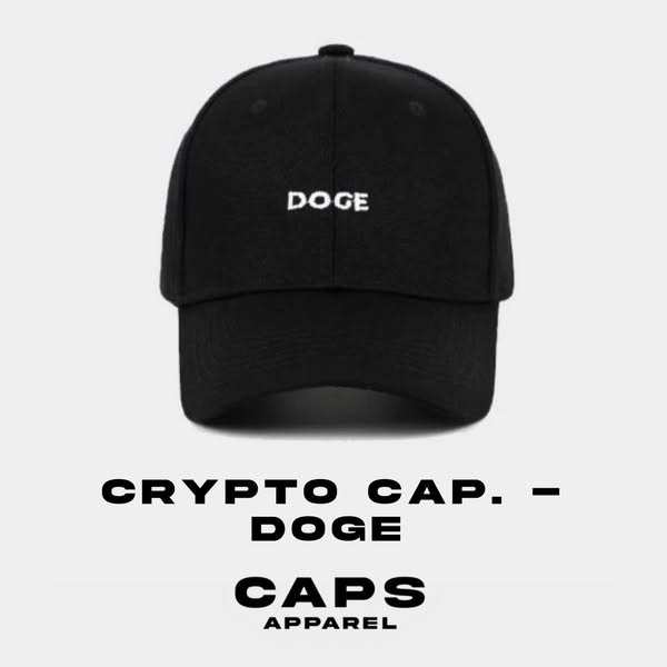 Fast & Tracked shipping | CRYPTO CAP. - DOGE