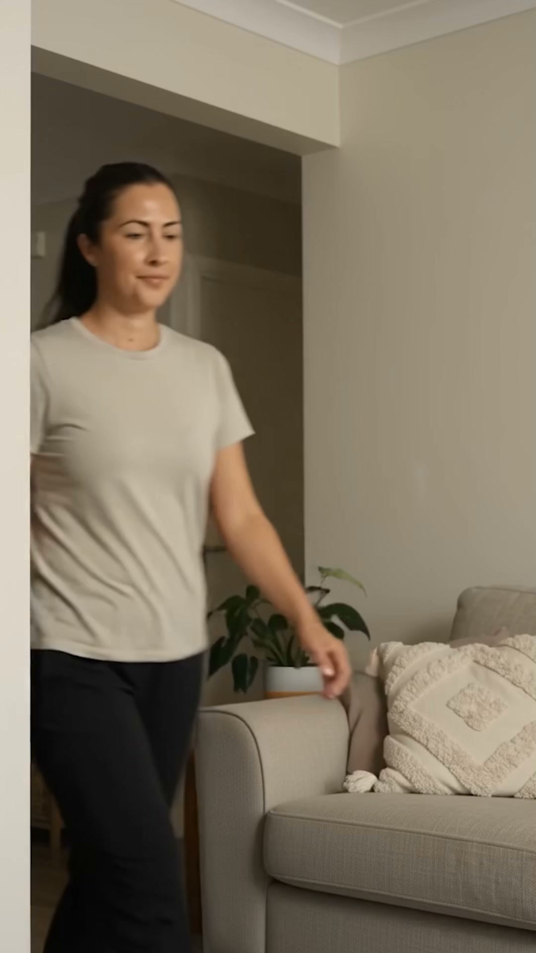 Ten minutes on the floor at home