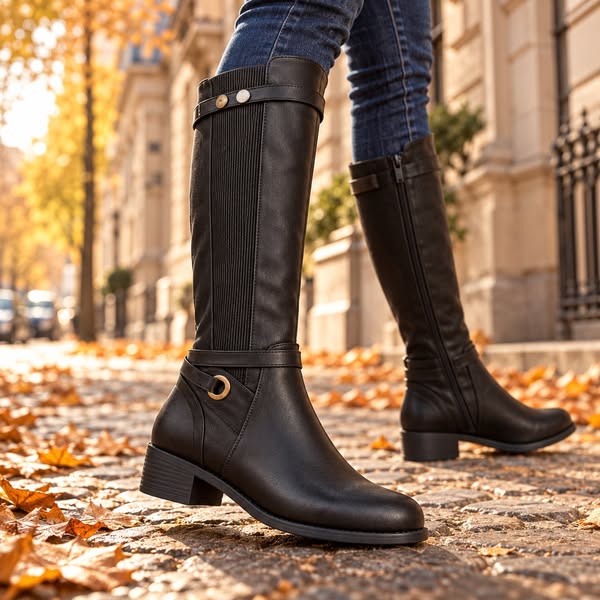 Der Stiefel, der sich deiner Wade anpasst