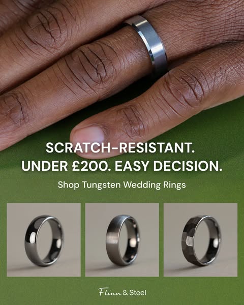 Shop Tungsten Metal Wedding Rings