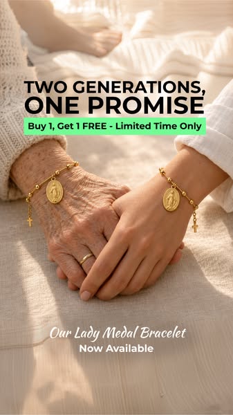 Our Lady Medal Bracelet - Now Available