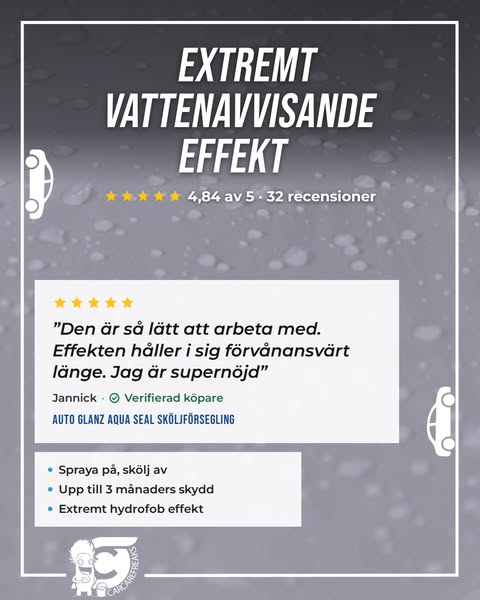 Spraya på, skölj av