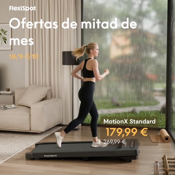 Muévete en casa, pase lo que pase fuera.