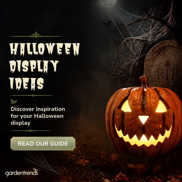 Easiest Halloween Display Ever