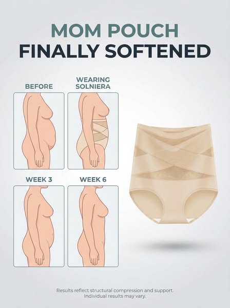 Your c-section shelf won't respond to diet. Here's why.