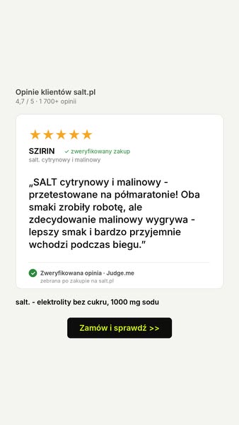 20% z kodem RUN20 na pierwsze zamówienie