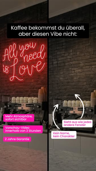Wählen oder gestalten Sie Ihr eigenes Neon Sign