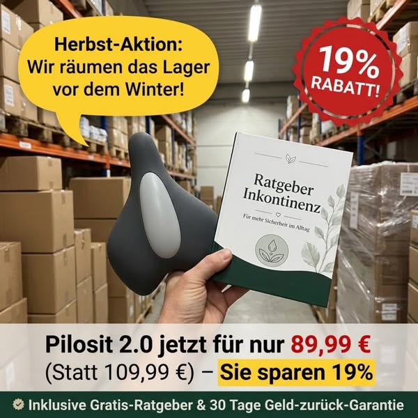 Pilosit 2.0 - Beckenbodentraining gegen Inkontinenz